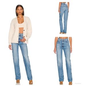 GRLFRND The Sara Super High Rise Slim Straight Jean (27)